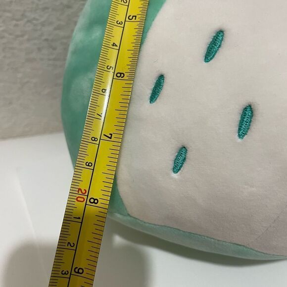 Squishmallow 8" Winston Owl Teal Sleepy Eye Plush with Glasses New Without tags - Picture 5 of 5